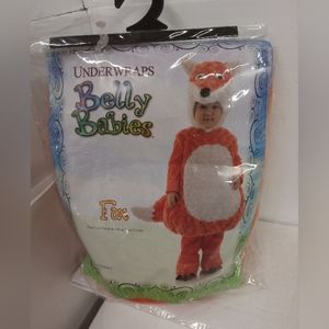 Belly Baby's Fox Costume Size M/18-24 mths